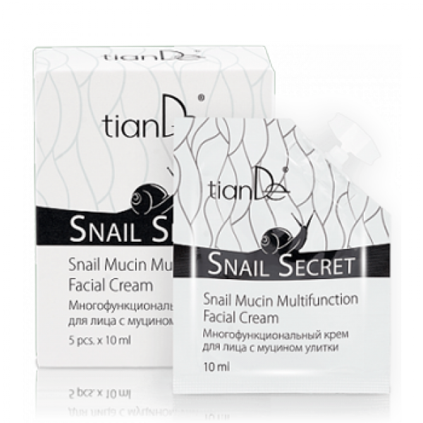 Pielęgnacja twarzy Krem do twarzy z Mucyną (śluzem) ślimaka