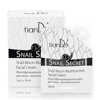 Pielęgnacja twarzy Krem do twarzy z Mucyną (śluzem) ślimaka