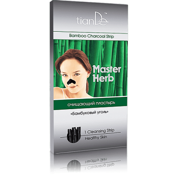 Pielęgnacja twarzy Plastry oczyszczające pory nosa z Węgla bambusowego