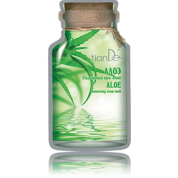 Pielęgnacja twarzy Nawilżająca maska do twarzy „Aloe”