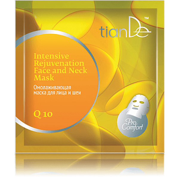 Pielęgnacja twarzy Rewitalizująca maska na twarz i szyję „Q10”