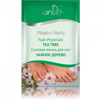 Pielęgnacja stóp Kąpiel solna do stóp „Drzewo Herbaciane”