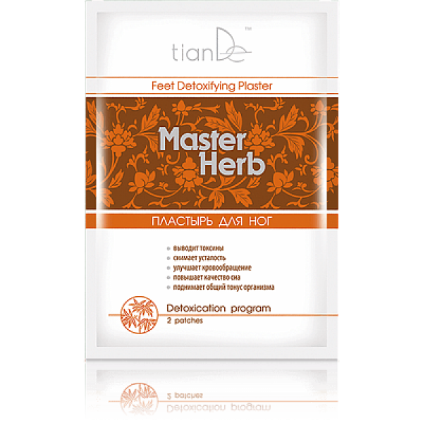 Zdrowie Detoksykacyjny plaster do stóp „Master Herb”