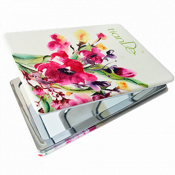 Akcesoria kosmetyczne Kosmetyczne lusterko tianDe ,,Kwiaty'' 