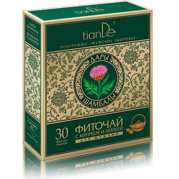 Zdrowie Ziołowa herbata dla mężczyzn