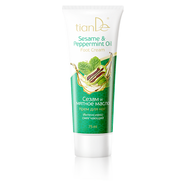 Pielęgnacja stóp Krem do stóp z sezamem i olejkiem miętowym