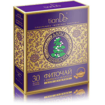 Zdrowie Herbatka dla mężczyzn z wierzbownicą i melisą 