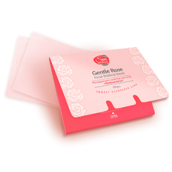 Pielęgnacja twarzy Różane chusteczki matujące