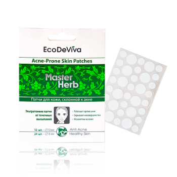 Pielęgnacja twarzy Plasterki serii Master Herb dla cery ze skłonnością do trądziku
