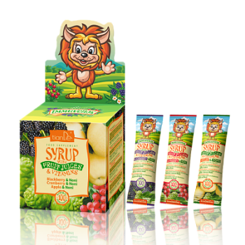 Dla dzieci Suplementy wspomagające w formie syropu dla dzieci