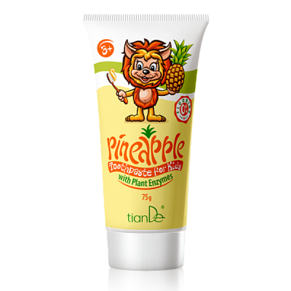 Higiena Pasta do zębów dla dzieci z enzymami roślinnymi