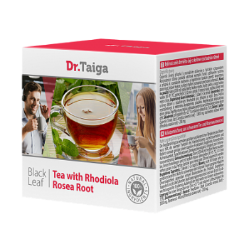 Zdrowie Czarna herbata liściasta z dodatkiem korzenia rożeńca górskiego