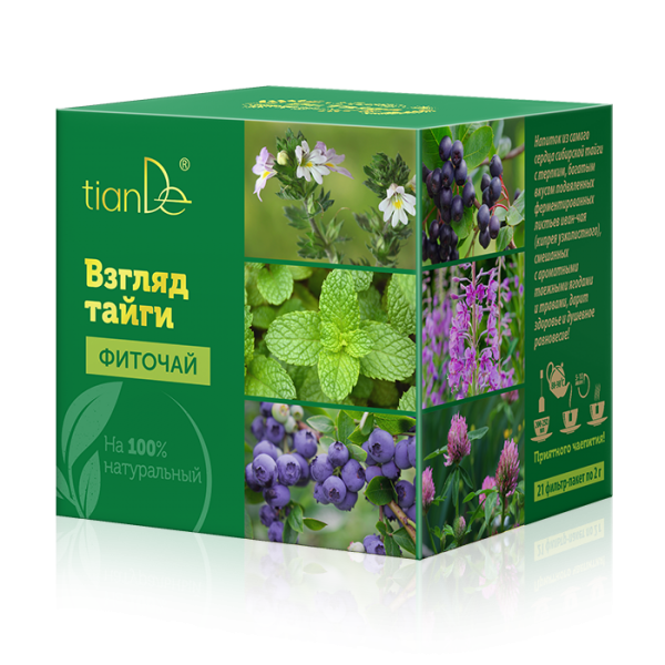Zdrowie Herbata ziołowa ,,Spojrzenie tajgi"