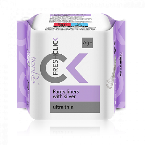 Higiena Ultra cienkie wkładki higieniczne z nanosrebrem