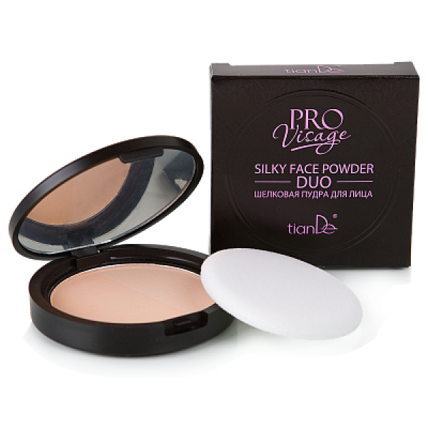 Makijaż Aksamitny Duo-puder do twarzy