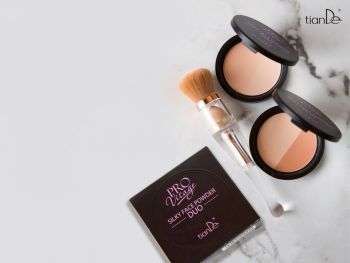 Makijaż Aksamitny Duo-puder do twarzy